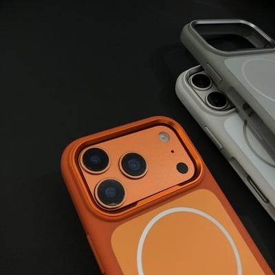 手感好的撞色磨砂磁吸殼6