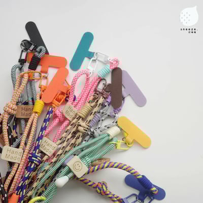 變變變條紋掛繩組合［掛繩+掛片］3