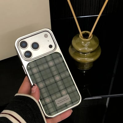復古格紋殼1