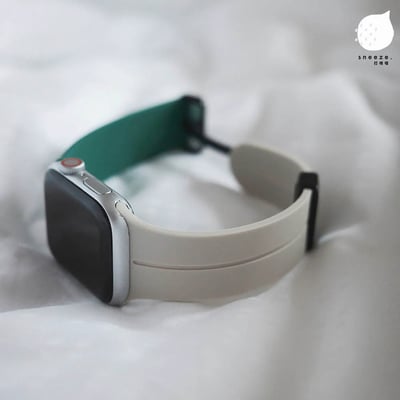簡單配色柔軟磁吸錶帶3