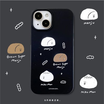 【獨家】復古Manju三兄弟環保殼1