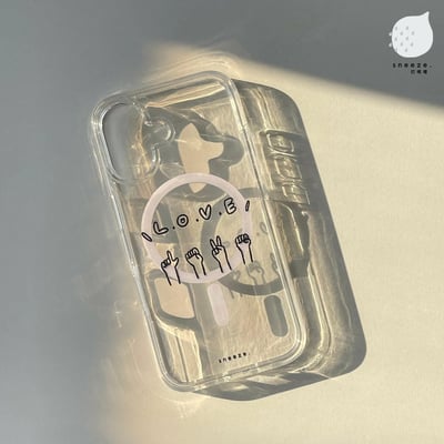 【獨家】LOVE萬歲手語殼老娘用不爛MagSafe殼2