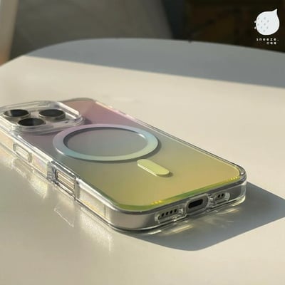 彩虹飄飄MagSafe殼4
