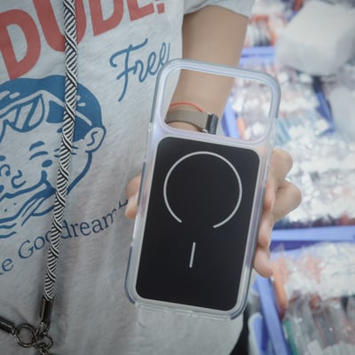 有態度的折射霧面防撞磁吸殼7