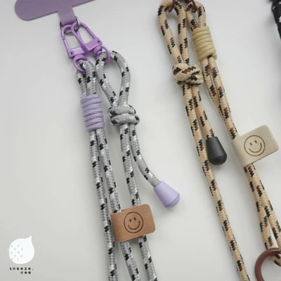 變變變條紋掛繩組合［掛繩+掛片］5