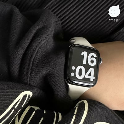 秋冬色矽膠細錶帶10