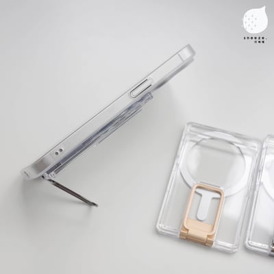 【贈送防磁貼片】金屬隱藏支架磁吸卡包4