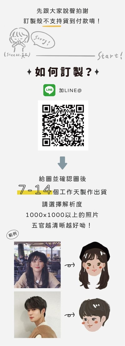 五告Q的Q版小頭插卡訂製殼7