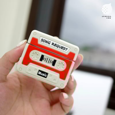 復古錄音帶AirPods保護套2