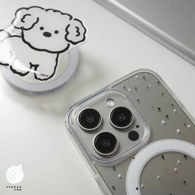 捲毛波波點狗MagSafe殼5