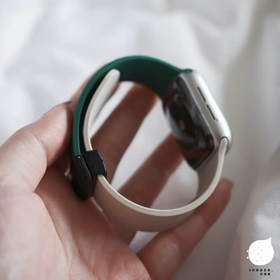 簡單配色柔軟磁吸錶帶9