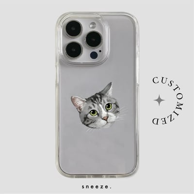 【買殼送桌布】真的很像寵物訂製殼1