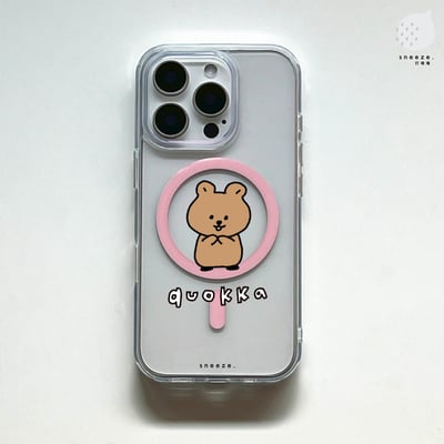 【獨家】手繪闊卡殼 quokka浪漫圈圈殼6