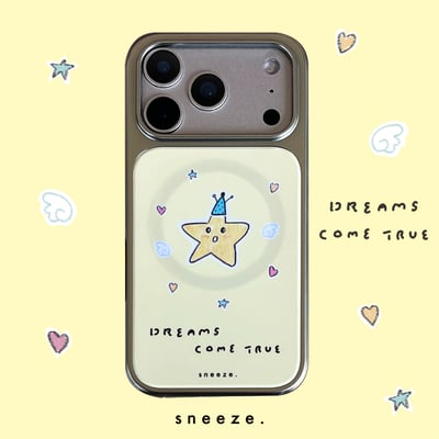 【獨家】霧銀Dreams come ture磁吸殼1