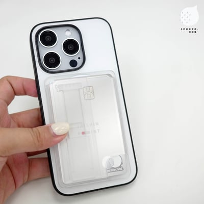 【贈送防磁貼片】霧面隱藏支架MagSafe磁吸卡包6