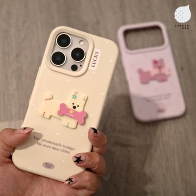 可愛立體狗狗殼1