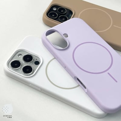 摩登硅膠MagSafe磁吸防摔殼5