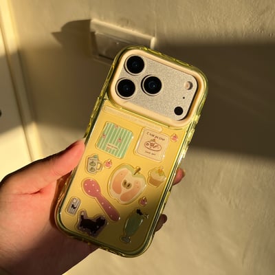 自己DIY的彩色波浪邊邊殼5