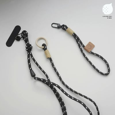 變變變條紋掛繩組合［掛繩+掛片］7