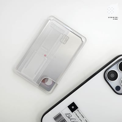 【贈送防磁貼片】霧面隱藏支架MagSafe磁吸卡包5