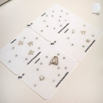 水晶晶鏡頭靜電吸附底座貼2
