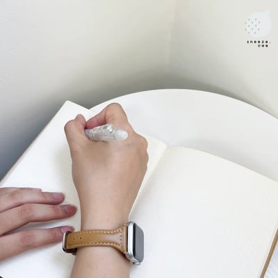 顯手細的皮革錶帶5