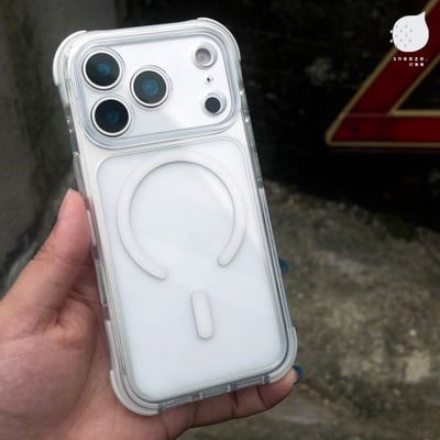 白色棒棒糖MagSafe防摔殼2