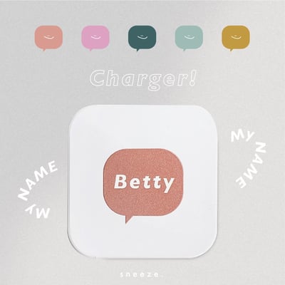 QQ對話框客製快充充電頭1