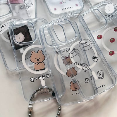 【獨家】手繪闊卡殼 quokka浪漫圈圈殼10
