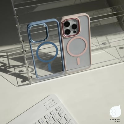 高級感邊框金屬MagSafe殼4