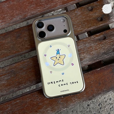 【獨家】霧銀Dreams come ture磁吸殼4