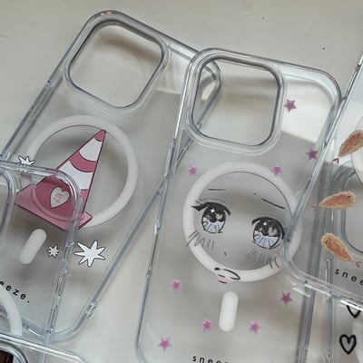 【獨家】粉紅戀戀三角錐浪漫圈圈殼3