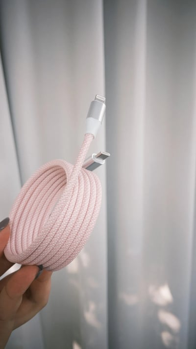 收納自如的磁吸充電線5