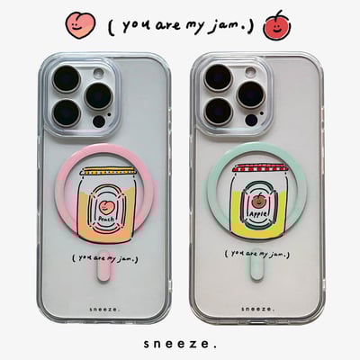 【獨家】蘋果蜜桃果醬浪漫圈圈殼1