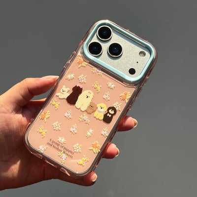 狗狗大合照波浪邊邊殼1