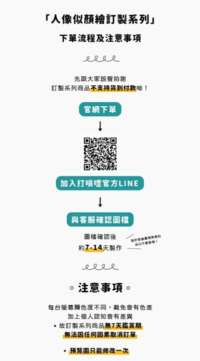 【桌布系列】小表情線條人像桌布3