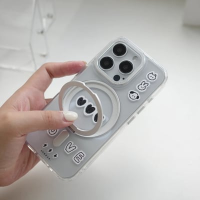 【獨家】隱-小動物愛心MagSafe殼1