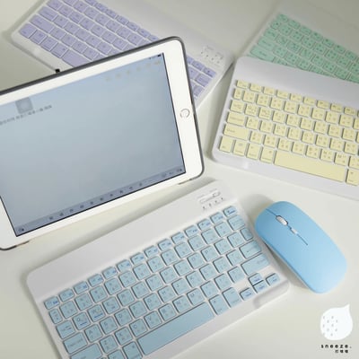 夏日多巴胺隨拿隨走的藍牙鍵盤9