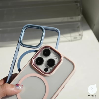 高級感邊框金屬MagSafe殼2