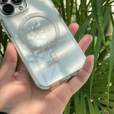 【獨家】you don't need love.無濾鏡特調MagSafe殼⛧6