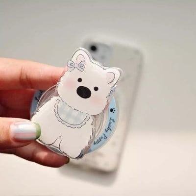 西高地白㹴狗勾MagSafe支架殼2