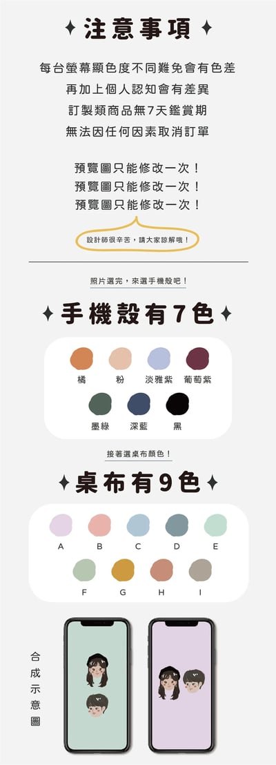 五告Q的Q版小頭插卡訂製殼8