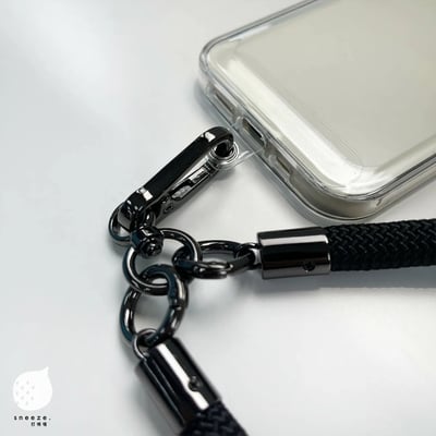 露營風粗粗掛繩組合［掛繩+透明掛片］6