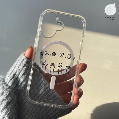【獨家】LOVE萬歲手語殼老娘用不爛MagSafe殼1