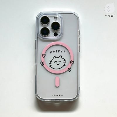 【獨家】就是一隻happy貓咪浪漫圈圈殼7