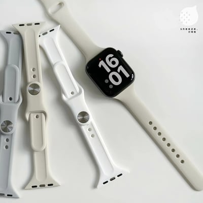 秋冬色矽膠細錶帶5