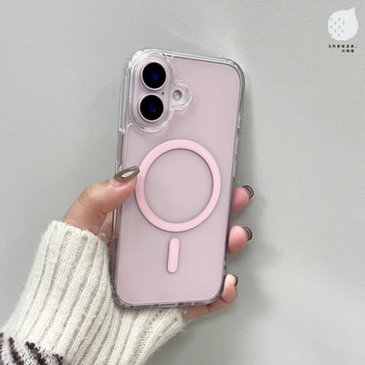 粉色磁吸MagSafe殼1