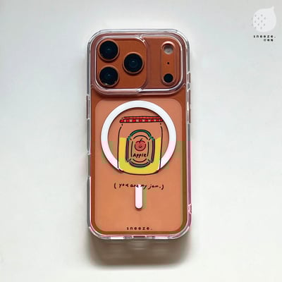 【獨家】蘋果蜜桃果醬浪漫圈圈殼9