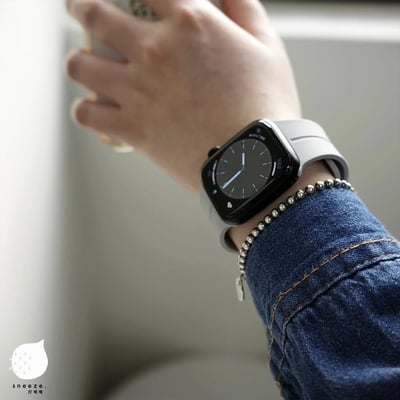 簡單配色柔軟磁吸錶帶5