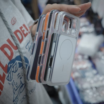 有態度的折射霧面防撞磁吸殼4